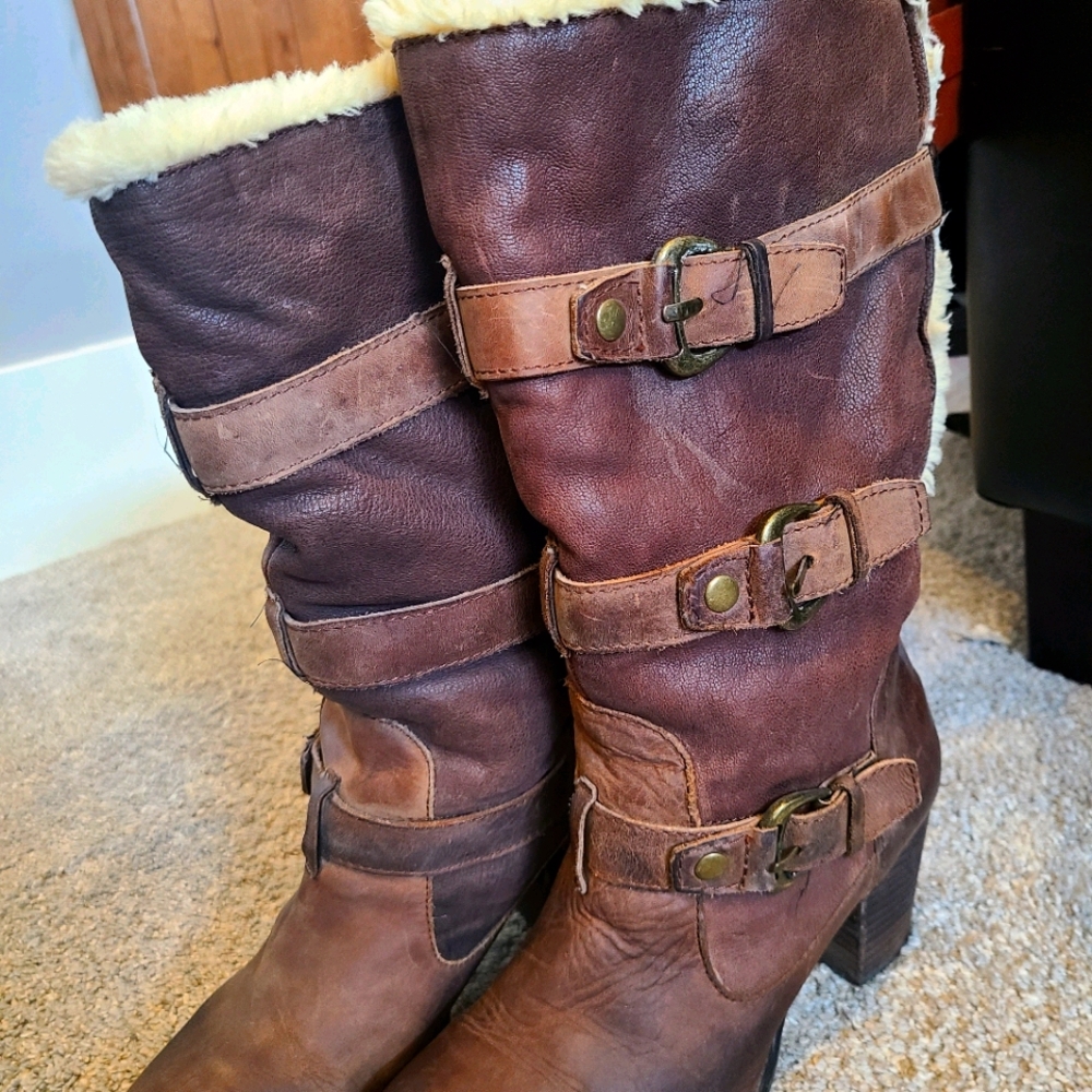 Leather Boots